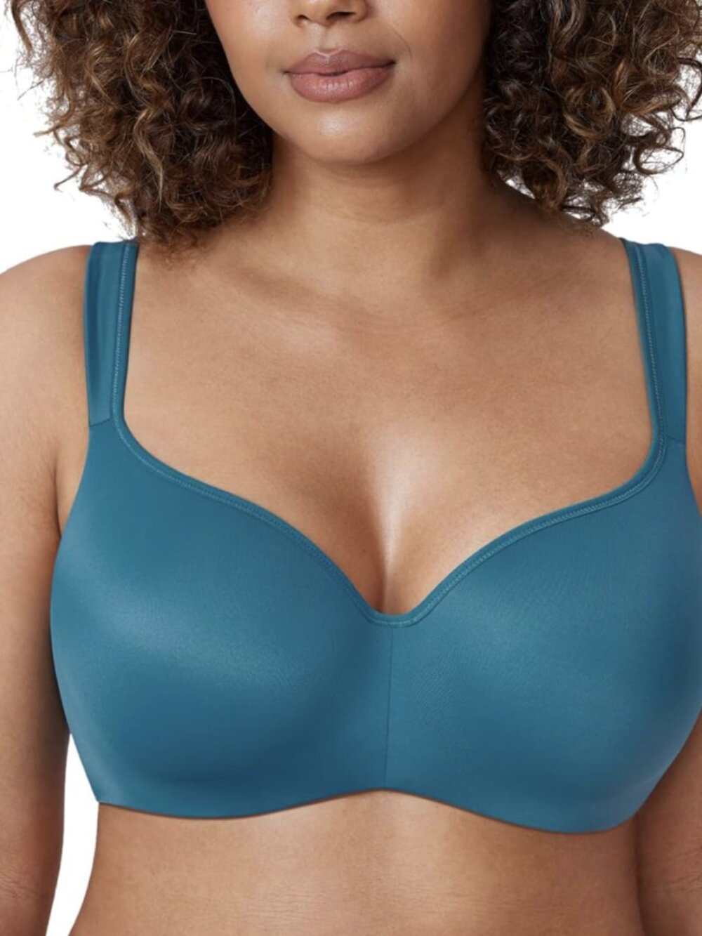 Teal Full Coverage Underwire Bra 36G